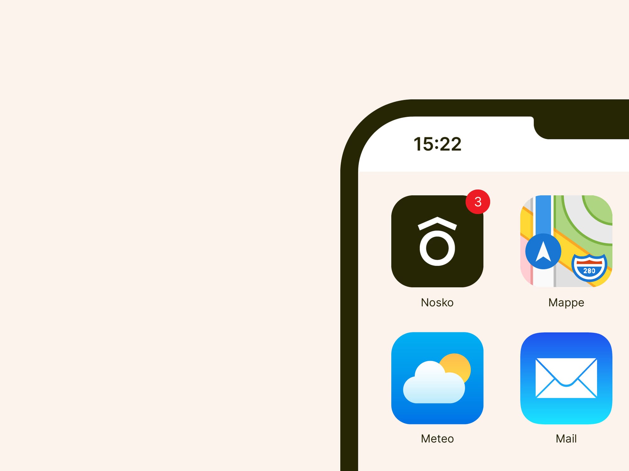 Design dell'icona per un'app di streaming